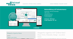 Desktop Screenshot of fairnet-medien.de