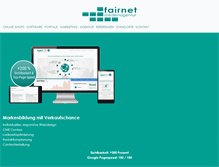 Tablet Screenshot of fairnet-medien.de